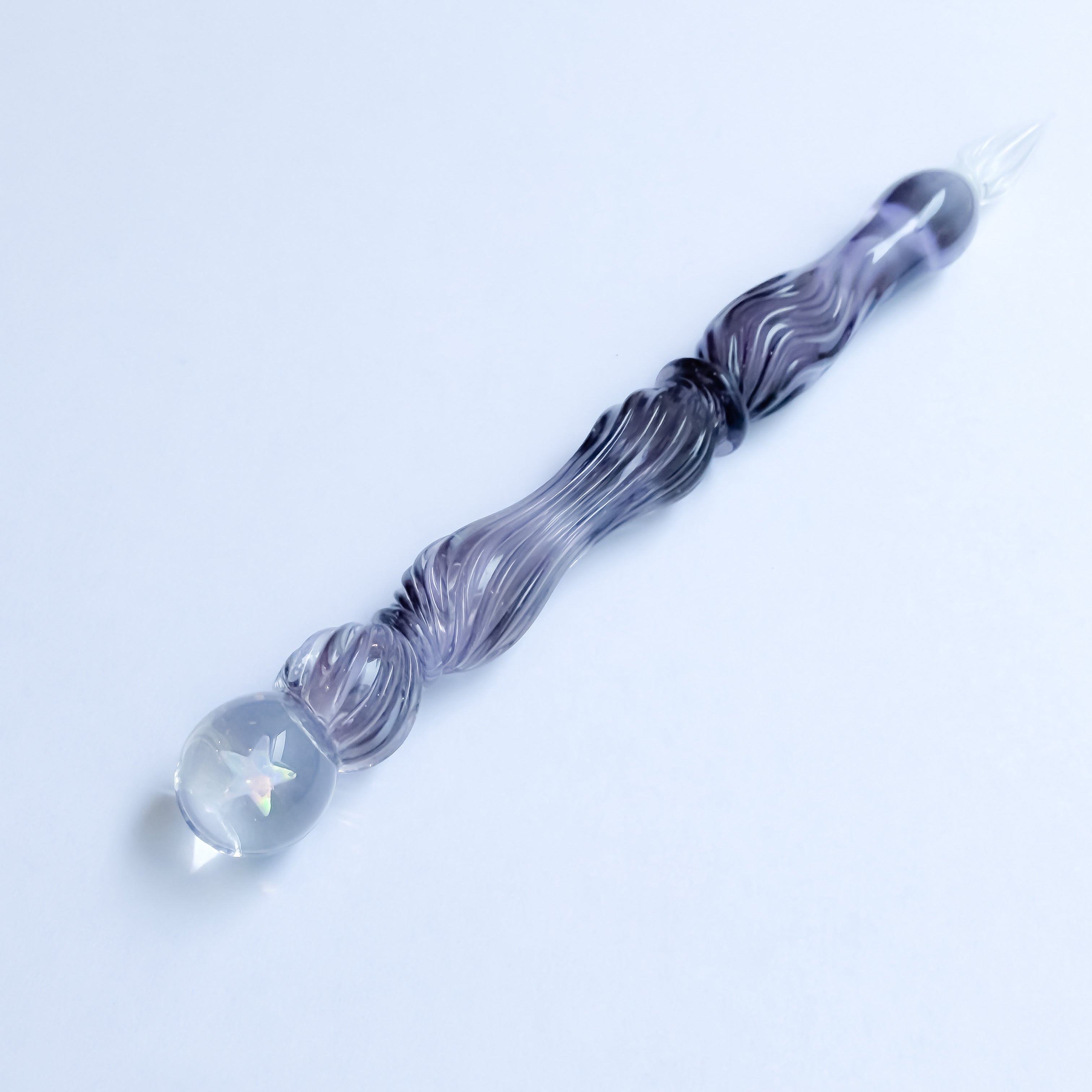 Zephyr Studio(ゼファースタジオ)  Glass Pen -Purple Rod-
