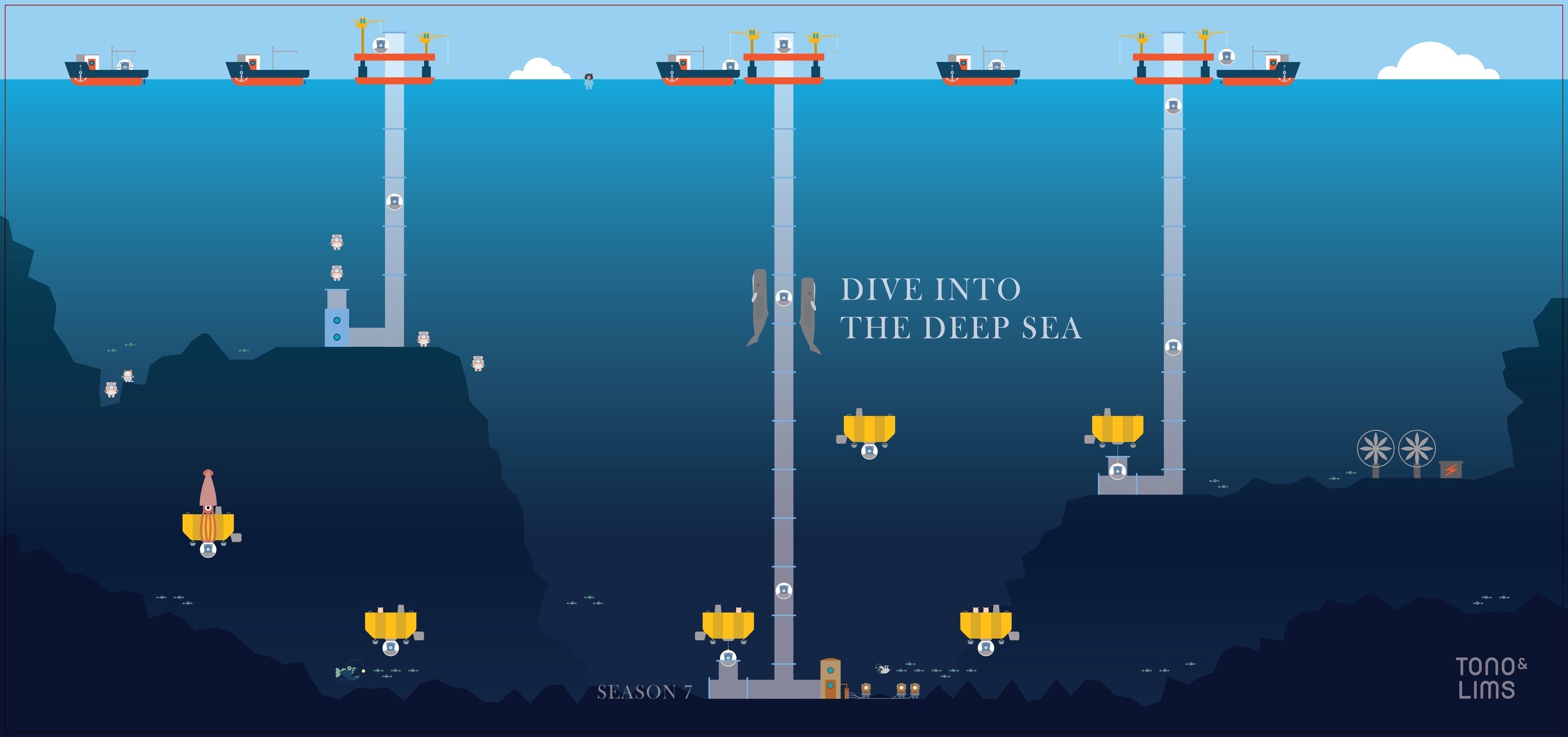 Tono&Lims(トノアンドリムズ) Season 7  DIVE INTO THE DEEP SEA