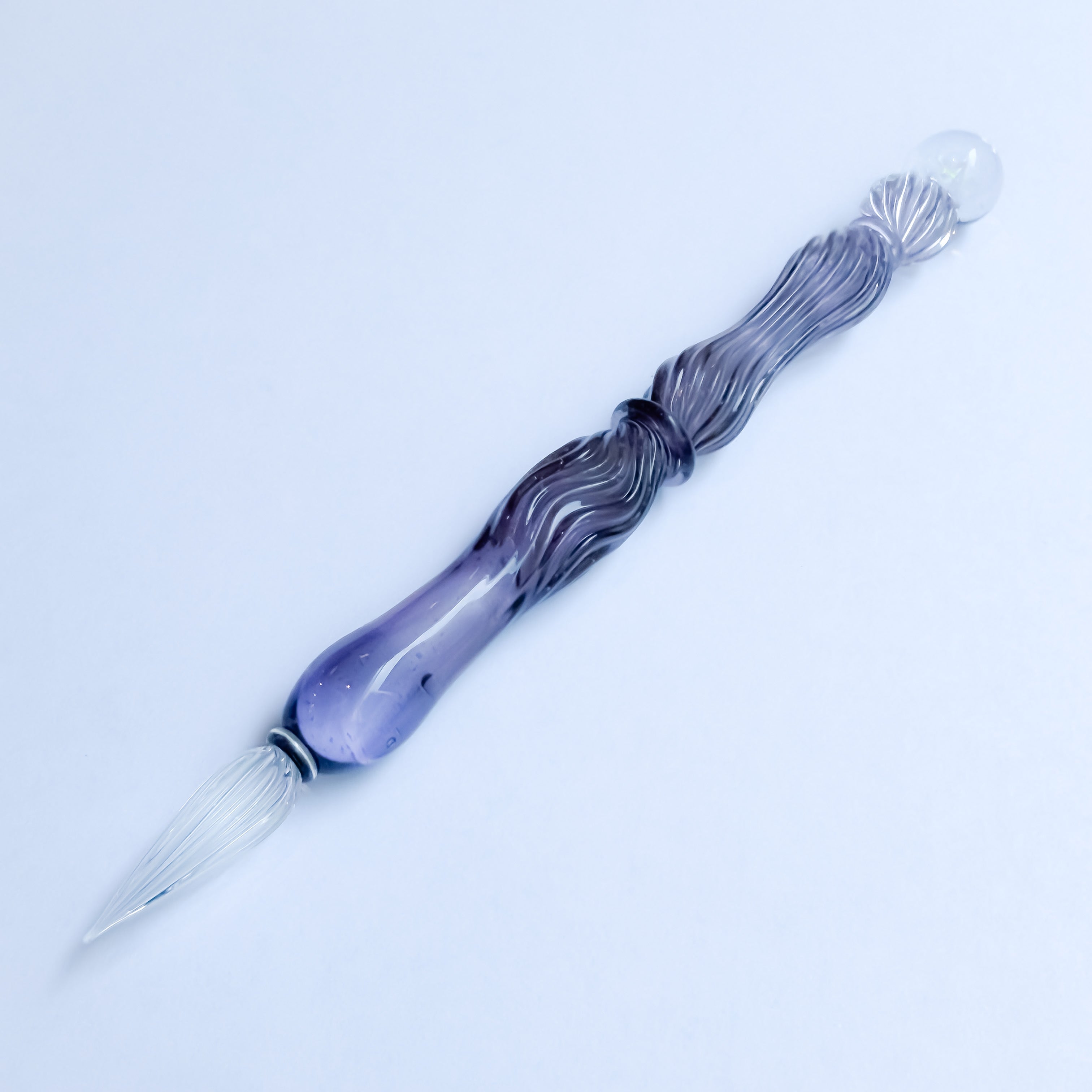 Zephyr Studio(ゼファースタジオ)  Glass Pen -Purple Rod-