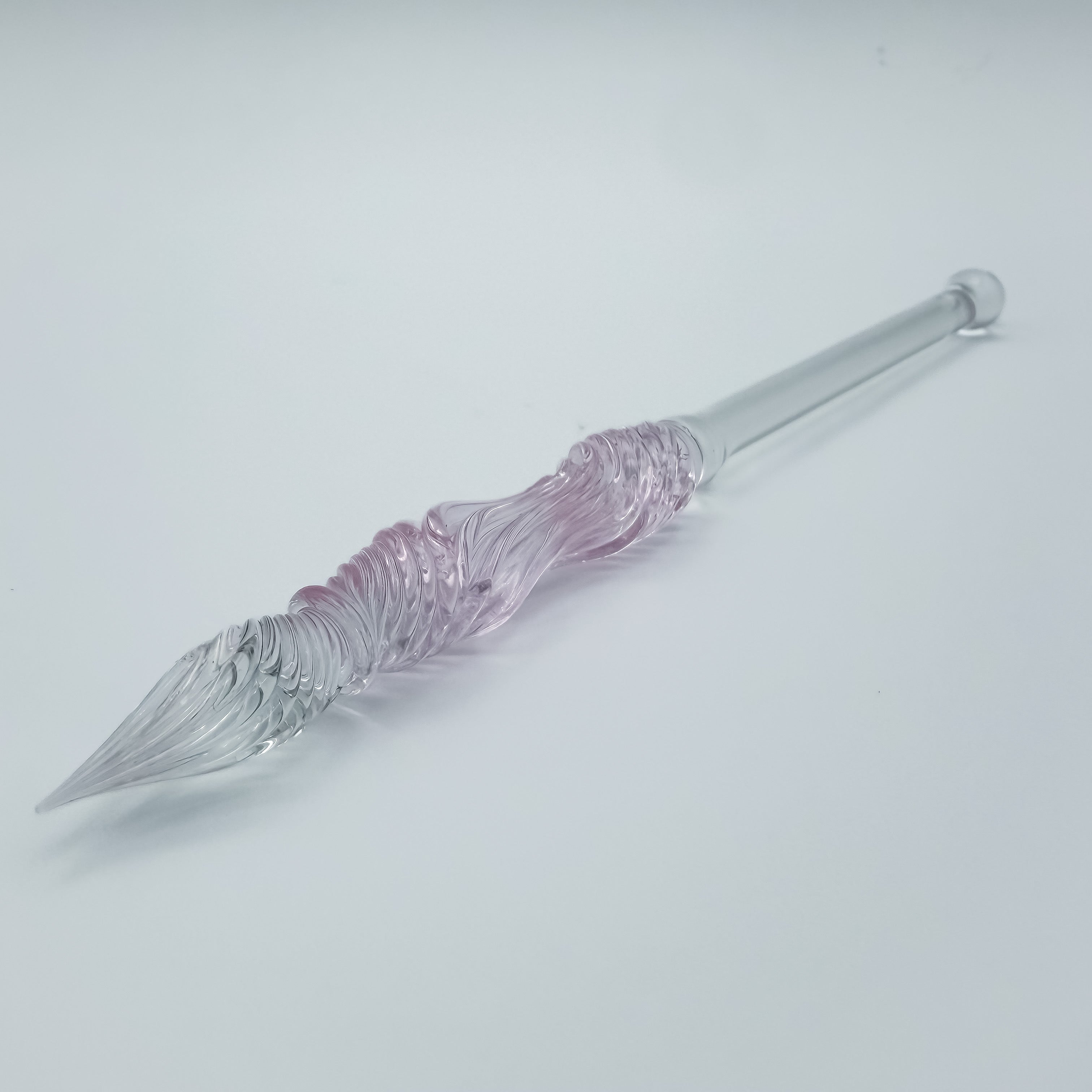 Zephyr Studio(ゼファースタジオ)  Glass Stirrer -Pink/Clear-