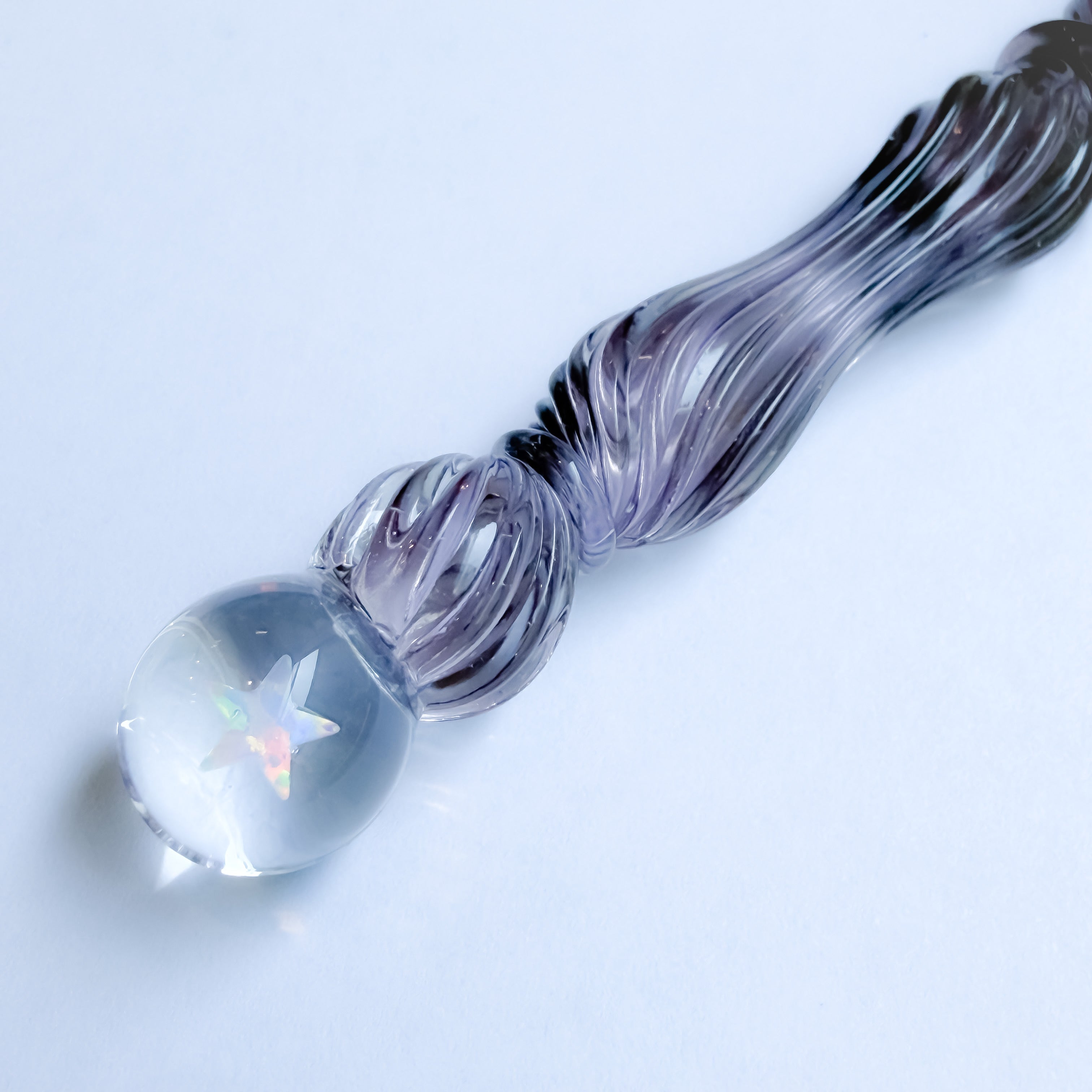 Zephyr Studio(ゼファースタジオ)  Glass Pen -Purple Rod-