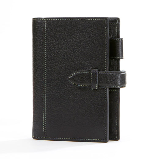 ASHFORD(アシュフォード) ディープ システム手帳 MINI6 13mm ブラック