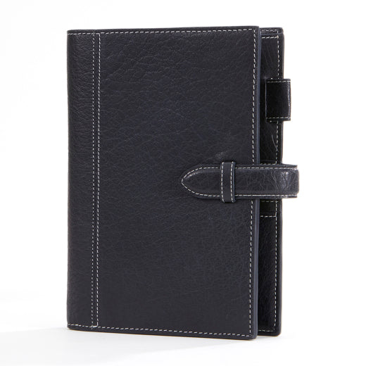 【ashford】ディープ　バイブル手帳　ネイビー ASHFORD(アシュフォード) ディープ システム手帳 BIBLE 19mm ネイビー