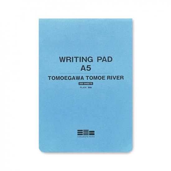 山本紙業 WRITING PAD A5 トモエガワトモエリバー