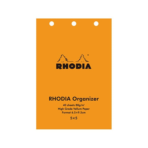RHODIA(ロディア) オーガナイザー レフィル ベラム 方眼 ホワイト