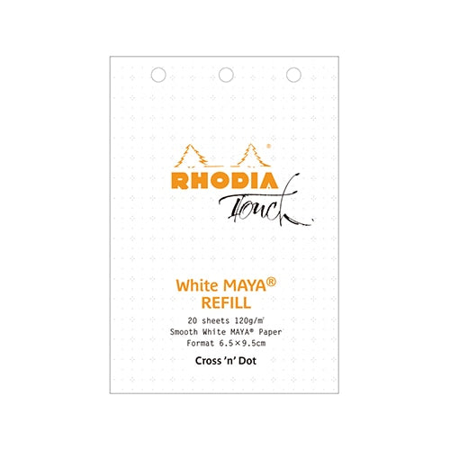 RHODIA(ロディア) オーガナイザー レフィル マヤ クロスドット ホワイト