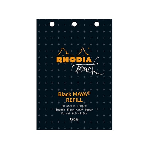 RHODIA(ロディア) オーガナイザー レフィル マヤ クロス ブラック