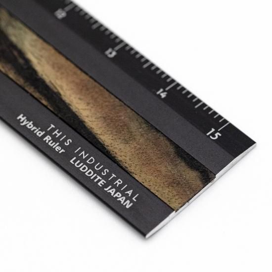 Luddite(ラダイト) THIS INDUSTRIAL Hybrid Ruler FineWood