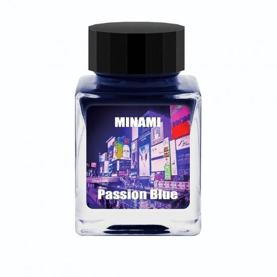 Giftionery Delta(ギフショナリーデルタ) オリジナルインク MINAMI Passion Blue【ラメ入り】