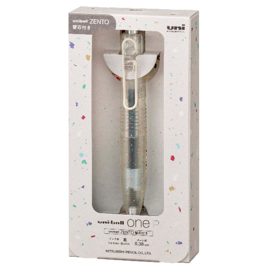 【限定品】三菱鉛筆 ユニボールワンP いろがみゼント替芯付