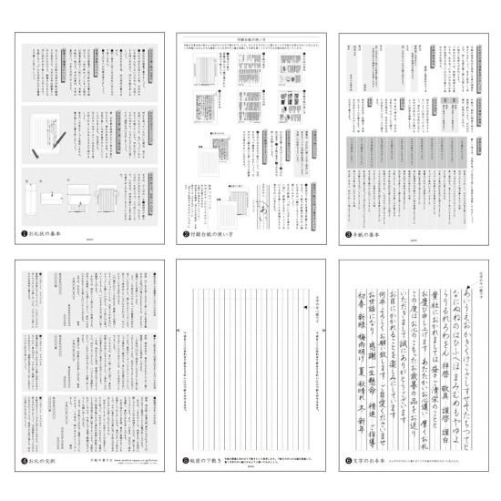 MIDORI(ミドリ) きれいな手紙が書ける便箋 お礼状用