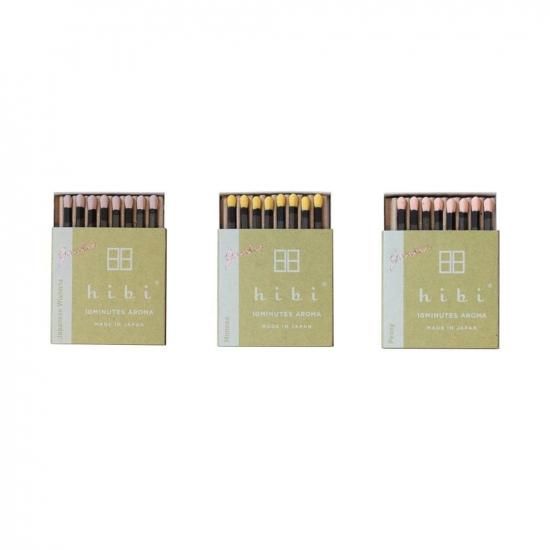 神戸マッチ hibi 10MINUTES AROMA garden レギュラーボックス