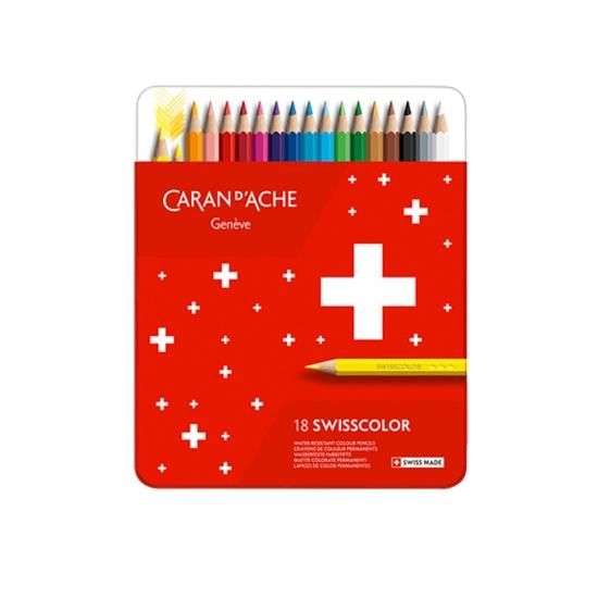CARAND'ACHE(カランダッシュ) 油性色鉛筆 スイスカラー