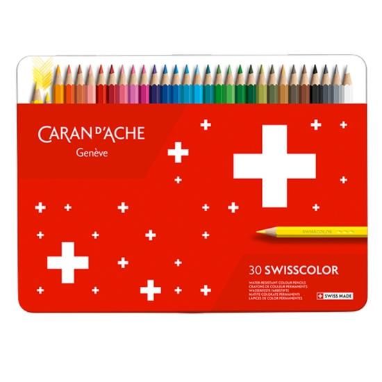 CARAND'ACHE(カランダッシュ) 油性色鉛筆 スイスカラー
