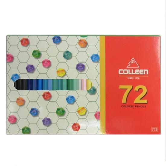 コーリン鉛筆 775六角色鉛筆 72色