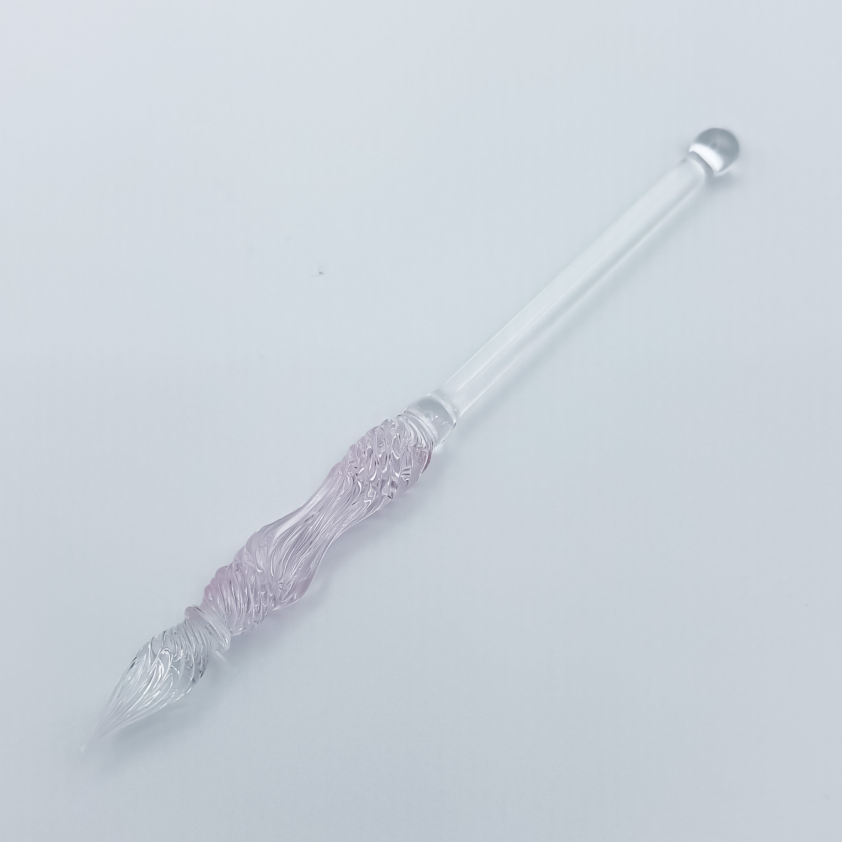 Zephyr Studio(ゼファースタジオ)  Glass Stirrer -Pink/Clear-
