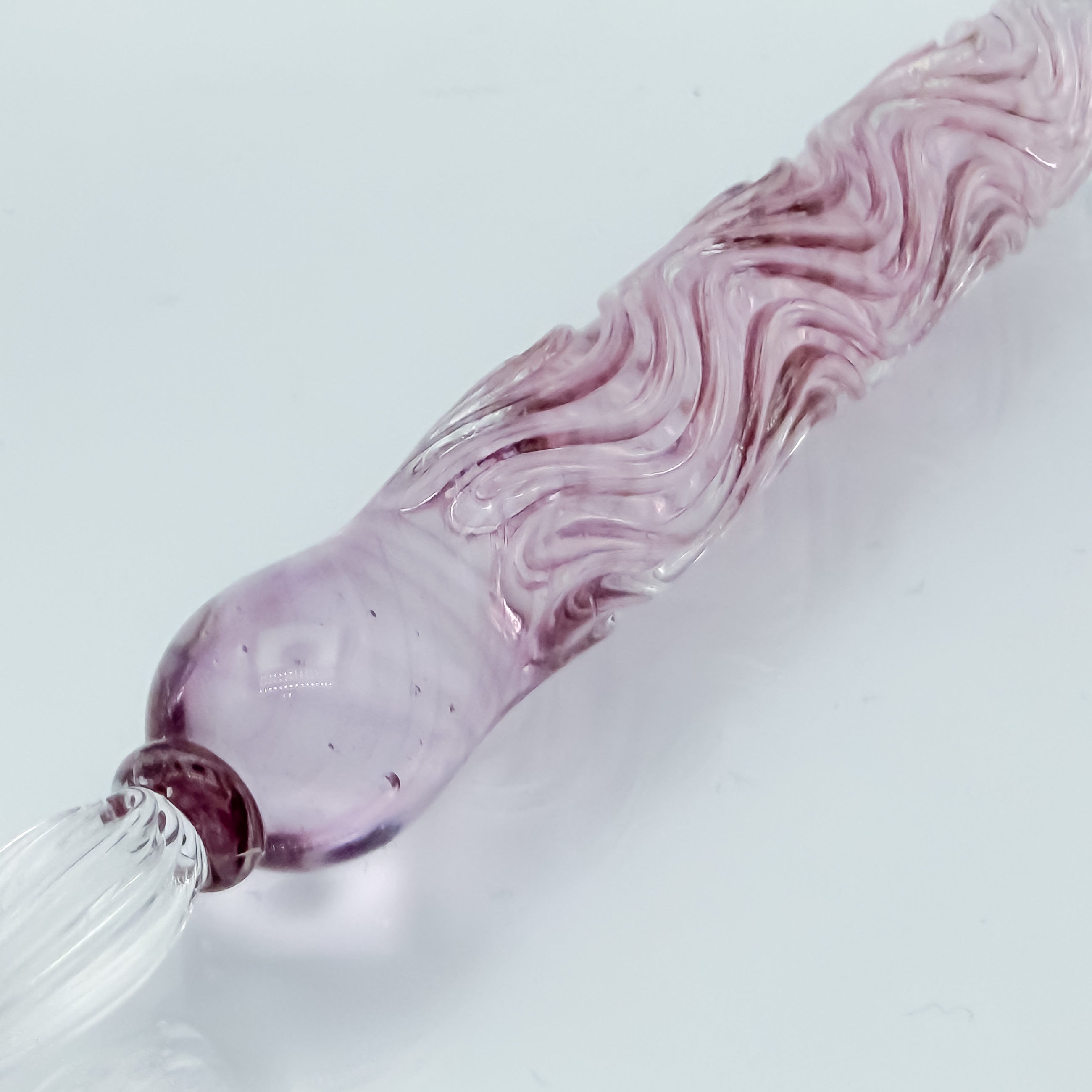 Zephyr Studio Glass Pen -Pleats- Purple Hydrangea-