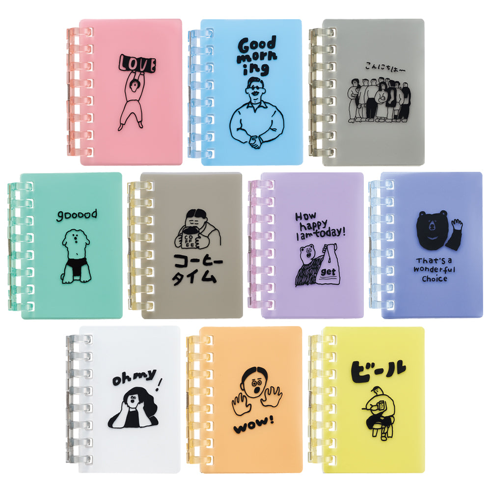 リヒトラブ オープンリングノートミニ iwahanko.