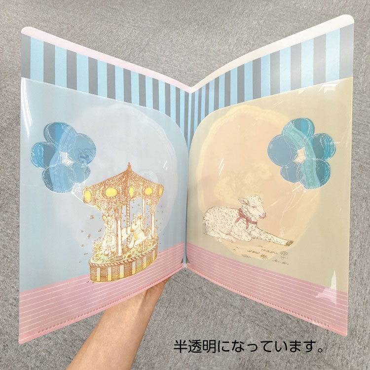 アクティブコーポレーション いのうえ彩 A5クリアファイル 木馬/虎
